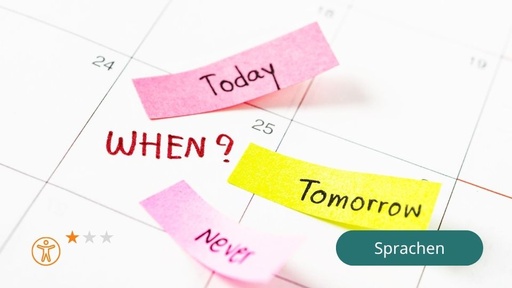 Englisch: Auffrischung für's Büro